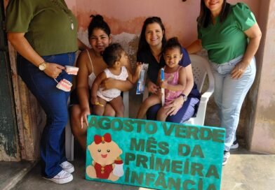 Glória promove ação de saúde bucal na primeira infância