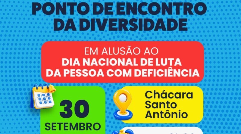 Dia D promove informação, cidadania e inclusão para pessoas com deficiência em Glória