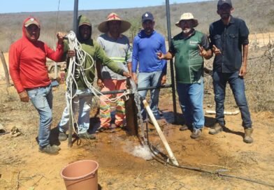 Prefeitura de Glória instala mais um poço artesiano na zona rural do município